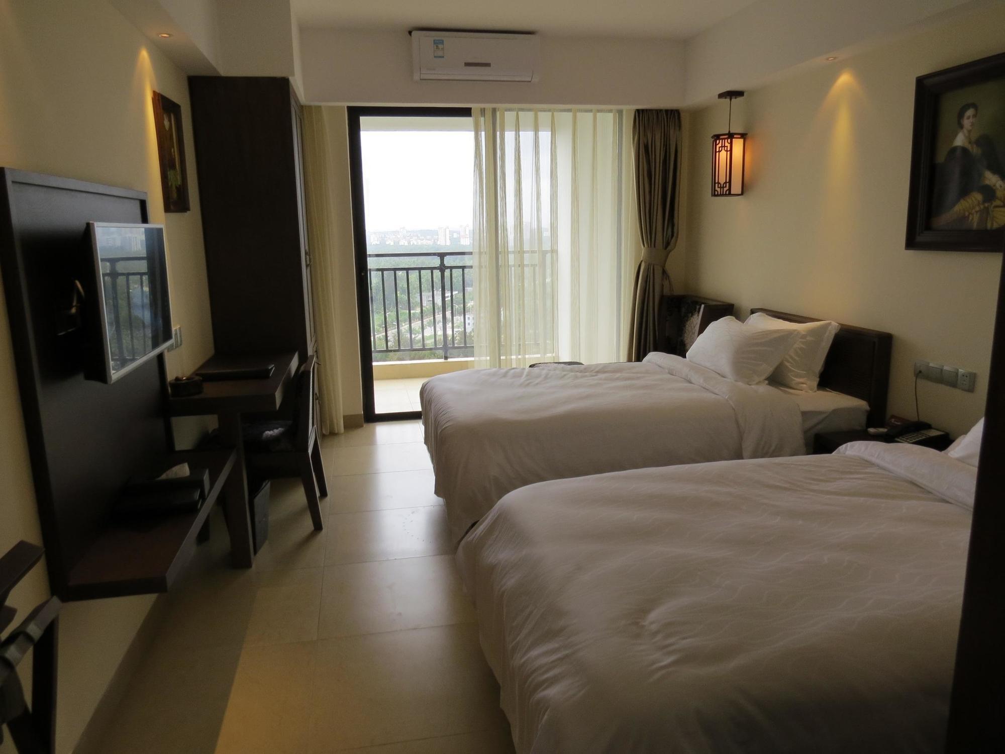 Mangrove Bay Jianguo Hotel Wenchang Bagian luar foto