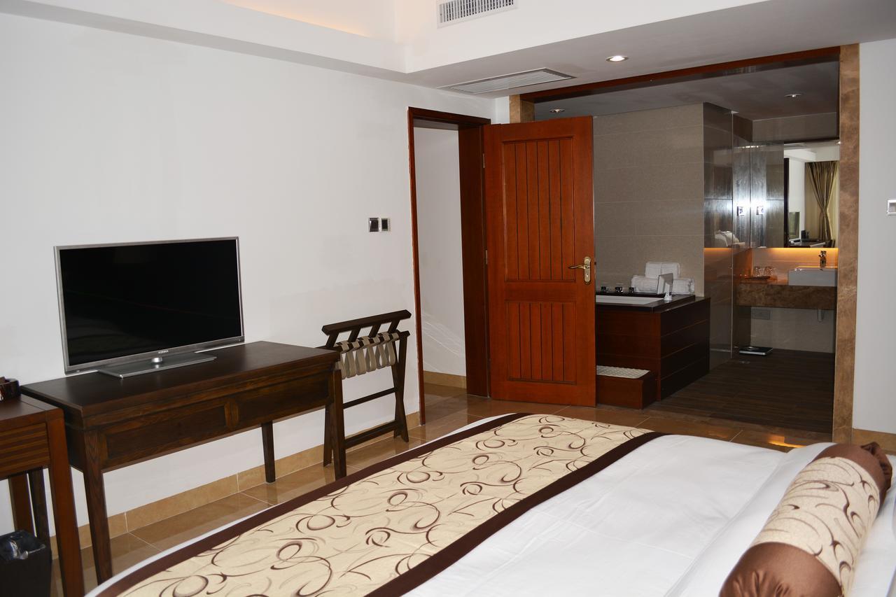 Mangrove Bay Jianguo Hotel Wenchang Ruang foto