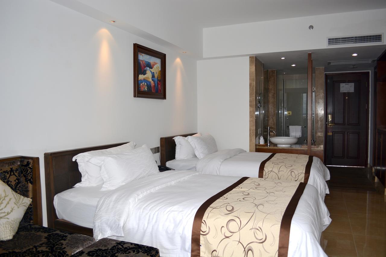 Mangrove Bay Jianguo Hotel Wenchang Ruang foto