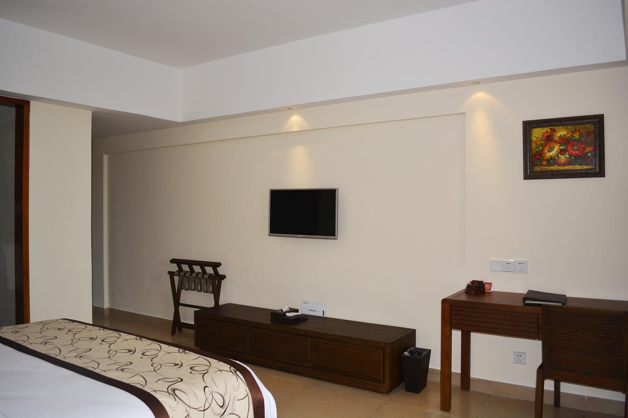 Mangrove Bay Jianguo Hotel Wenchang Bagian luar foto