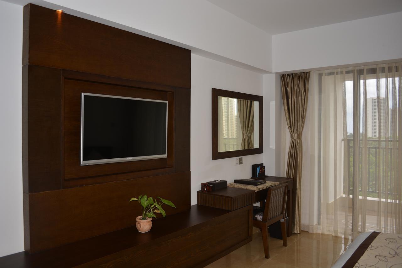 Mangrove Bay Jianguo Hotel Wenchang Ruang foto