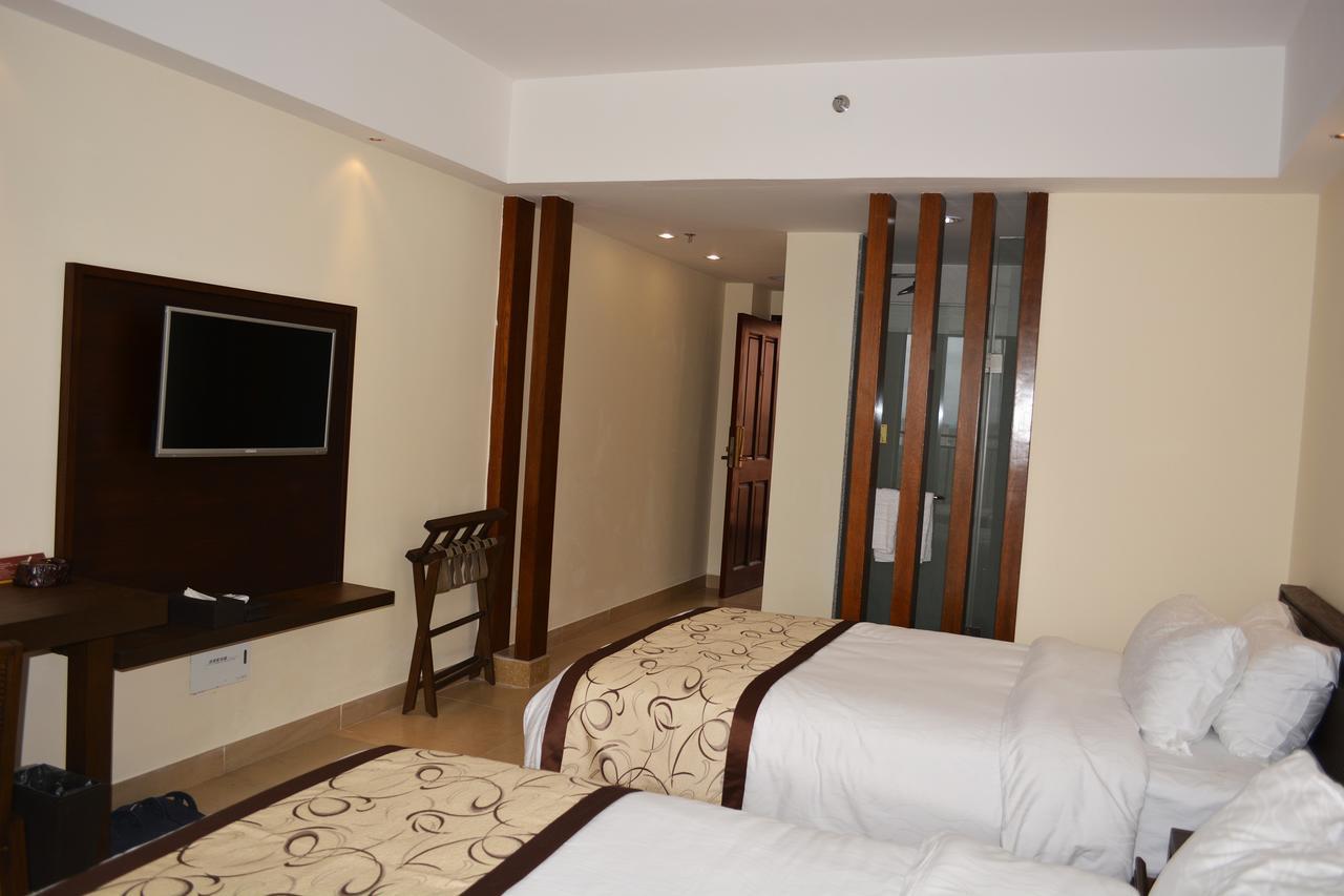 Mangrove Bay Jianguo Hotel Wenchang Ruang foto
